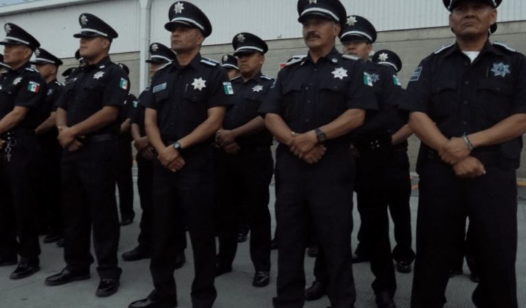 Aumentan sueldo de policías de Zinacantepec