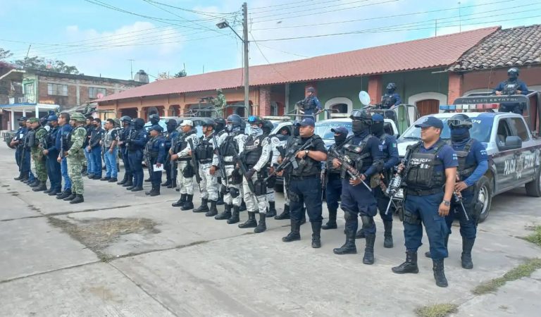 Marina y GN refuerzan combate grupos criminales en límites de Oaxaca