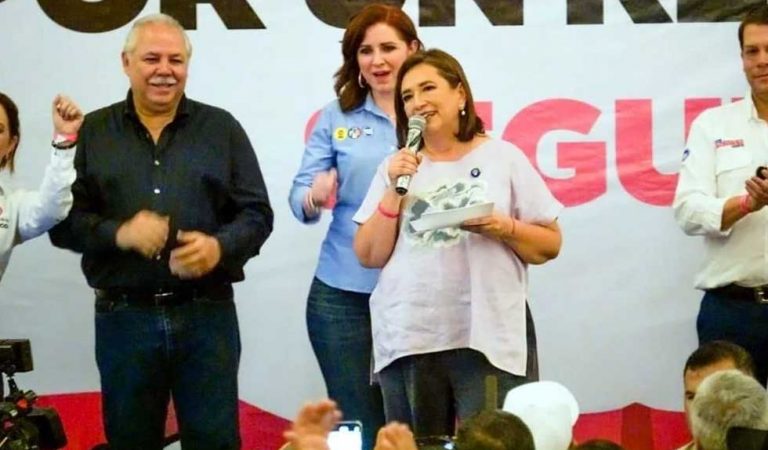 Asegura Xóchitl que Morena financia campañas con huachicol