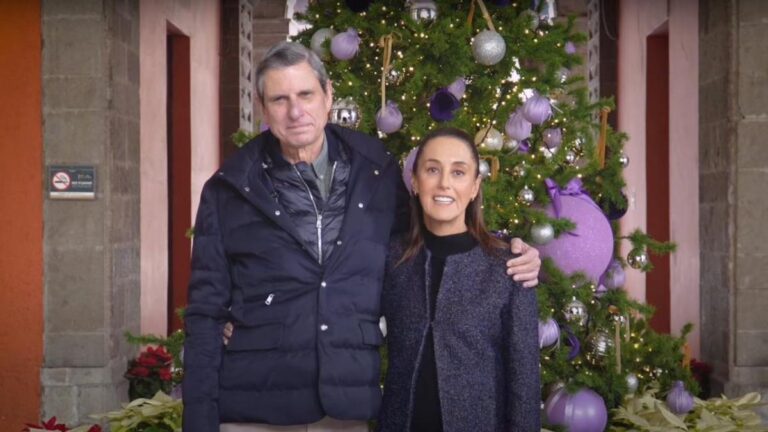 Envía Sheinbaum mensaje de Navidad: ‘lo importante es el amor’