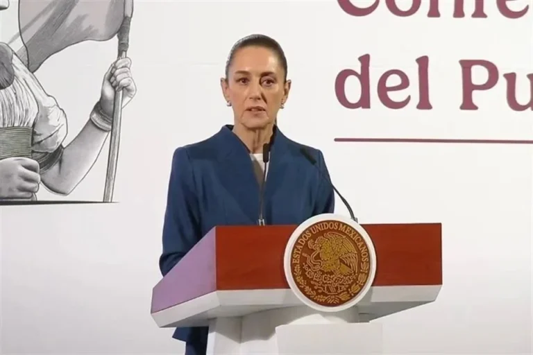 Hay que construir puentes, no muros, dice Sheinbaum a Trump