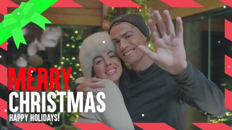 Video: La Navidad bajo cero de Cristiano Ronaldo