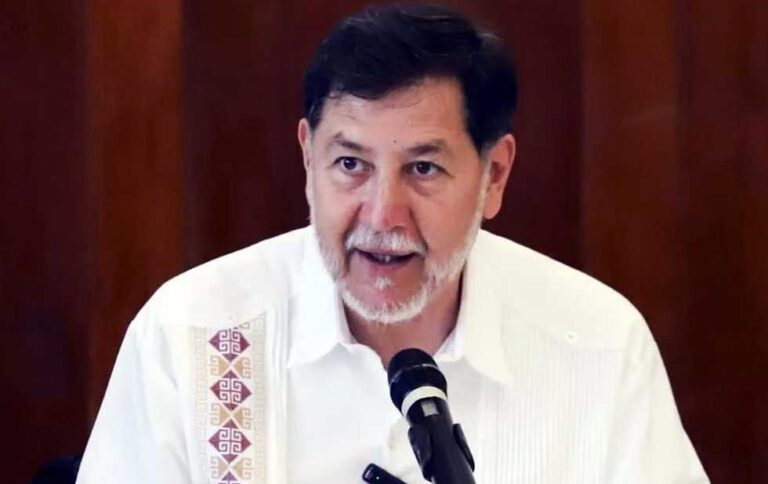 ‘Desista de infame política migratoria’, pide Noroña a Trump