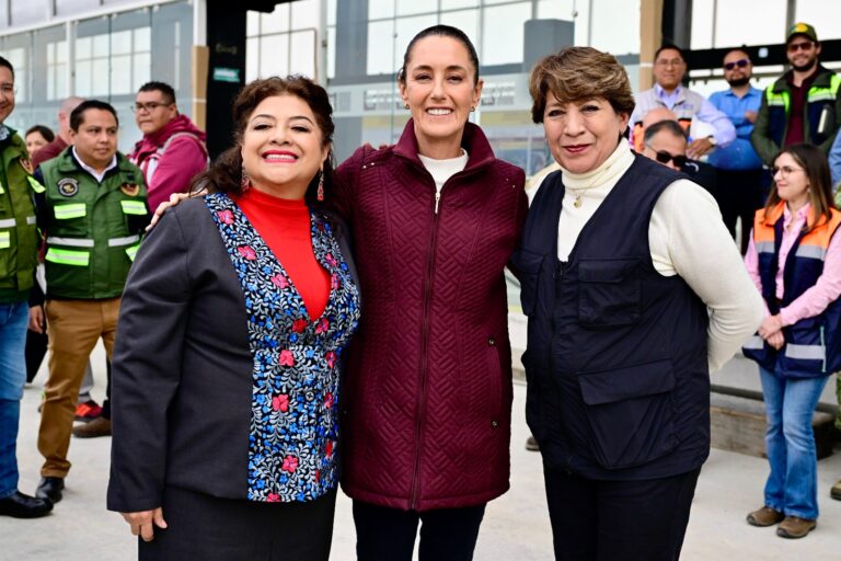Supervisan gobiernos de México, EdoMéx y CDMX avances del Trolebús Chalco-Santa Martha