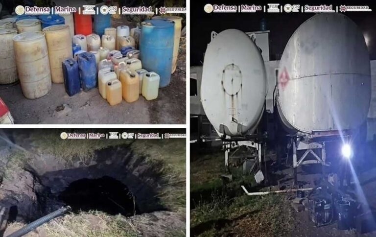 Caen cinco en Hidalgo por huachicoleo