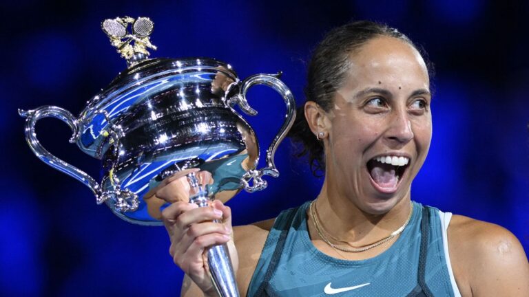 Las rachas que rompe Madison Keys al conquistar el Australian Open 2025