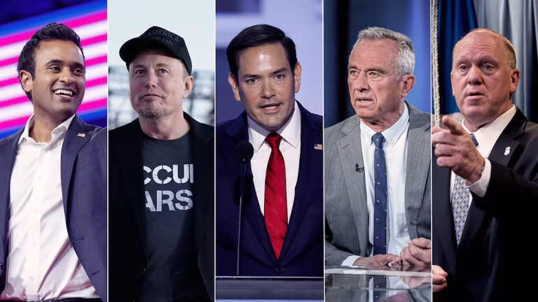 Quiénes integran el gabinete de Donald Trump en 2025