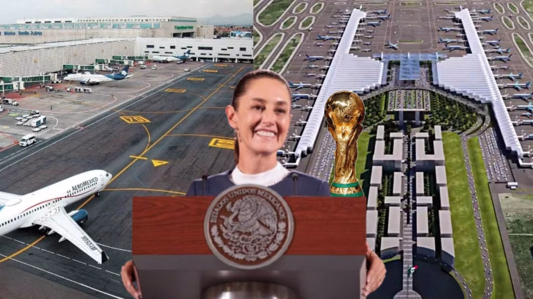 Sheinbaum anuncia remodelación del AICM con miras al Mundial 2026