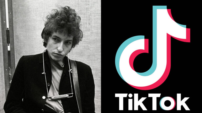 Bob Dylan sorprende al unirse a TikTok antes de su posible prohibición en EE. UU.
