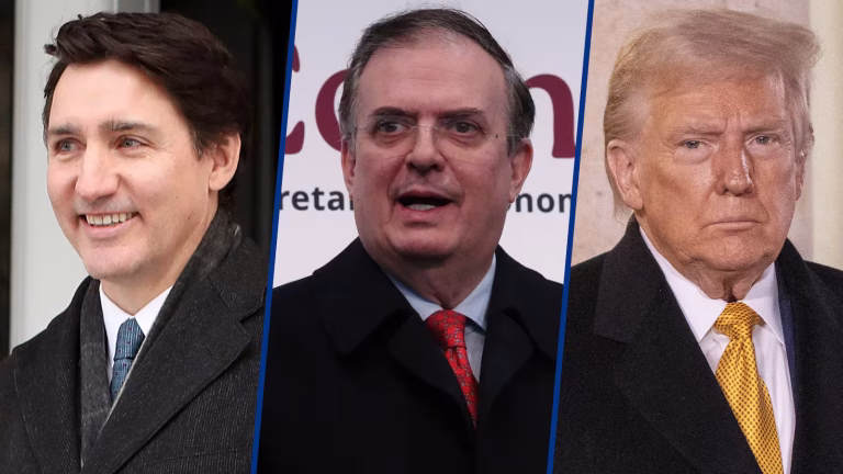 Canadá se alineará con Trump tras renuncia de Trudeau: Ebrard