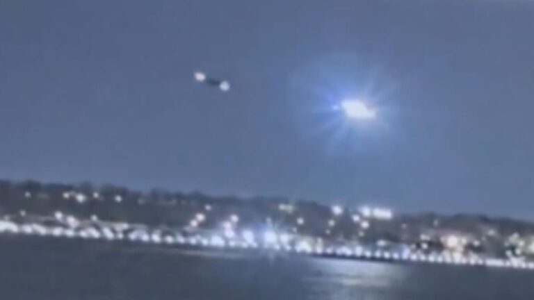 Nuevo Video del Choque entre Avión de American Airlines y Helicóptero Militar en Washington