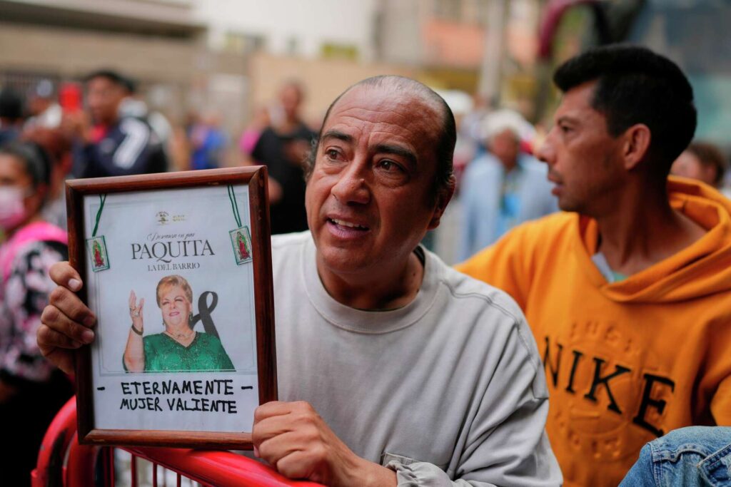 El último adiós a Paquita la del Barrio