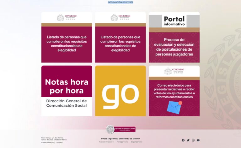 Publican listados de aspirantes a la elección extraordinaria del TSJEM