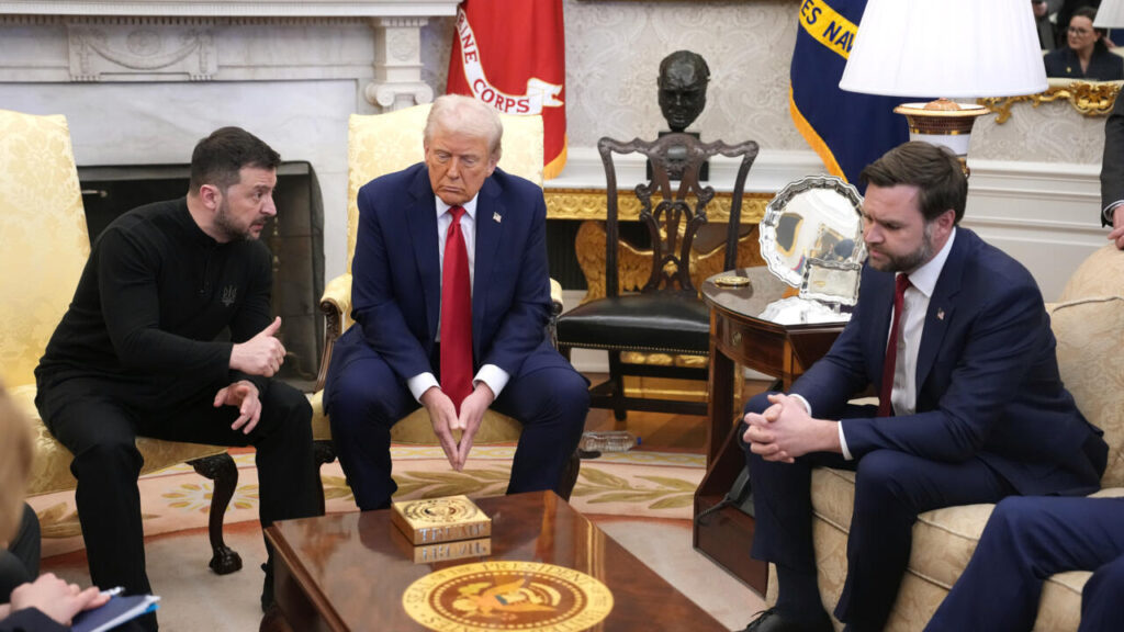 Trump interrumpe diálogo con Zelensky tras disputa en Oficina Oval