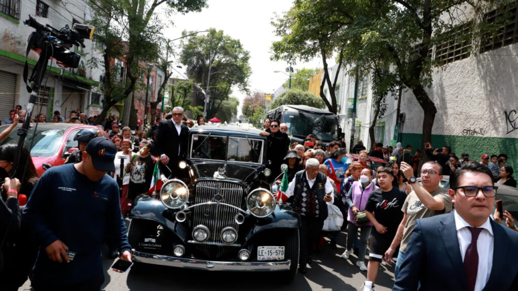 El último adiós a Paquita la del Barrio