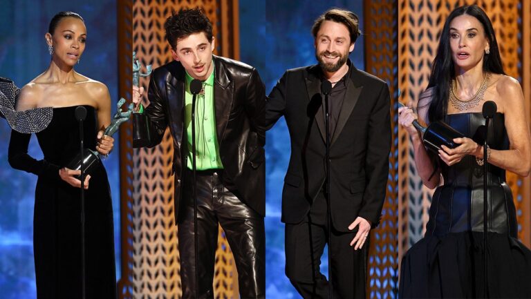 SAG Awards 2025 redefinen la temporada de premios: Chalamet, Moore y ‘Cónclave’ sorprenden