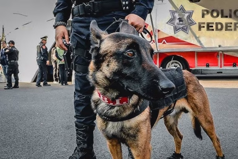 Perros entrenados de EE.UU. contribuyen a decomisos de fentanilo en México