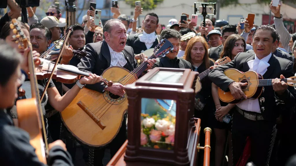 El último adiós a Paquita la del Barrio