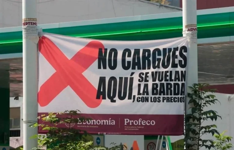 Urge Sheinbaum a la IP topar precio de gasolina