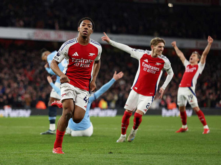 Arsenal humilla 5-1 al campeón Manchester City