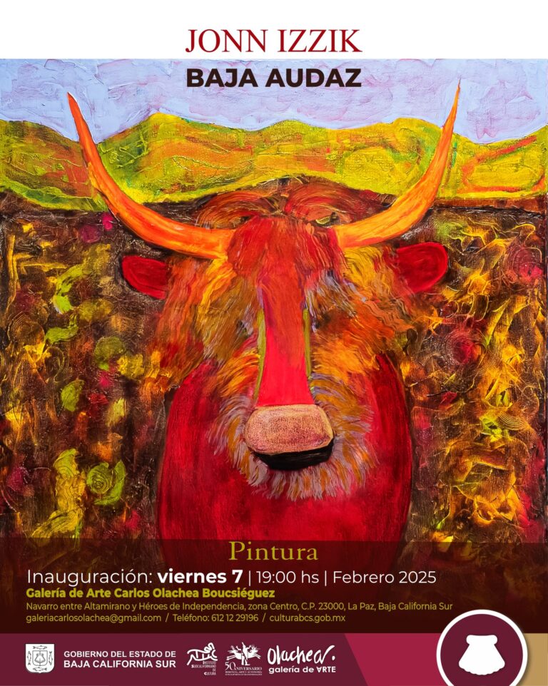 Exhibirán en La Paz “Baja Audaz”, nueva exposición pictórica del artista Jonn Izzik