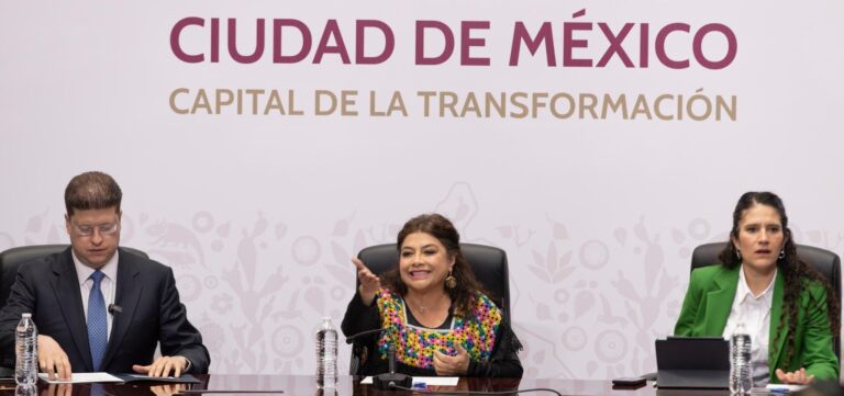 Clara Brugada presume reducción de delitos de alto impacto en 2025
