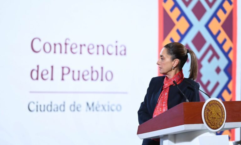 Sheinbaum espera anuncio de incremento de 25% en aranceles al acero y aluminio; “cabeza fría”, reitera