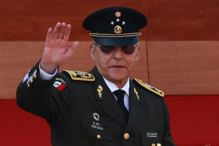 Salvador Cienfuegos reaparece en evento oficial del Gobierno de México