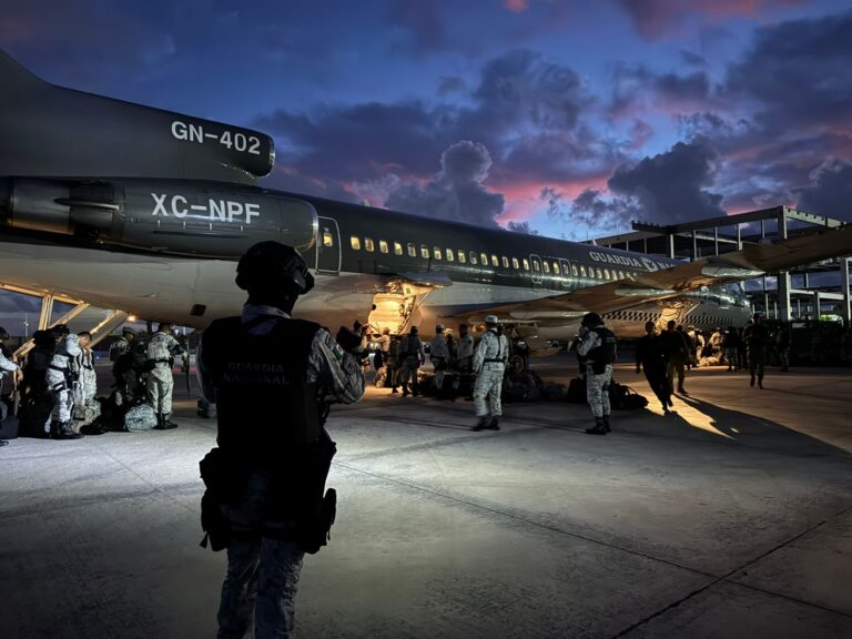 Guardia Nacional y Ejército refuerzan seguridad en la frontera con EE.UU.