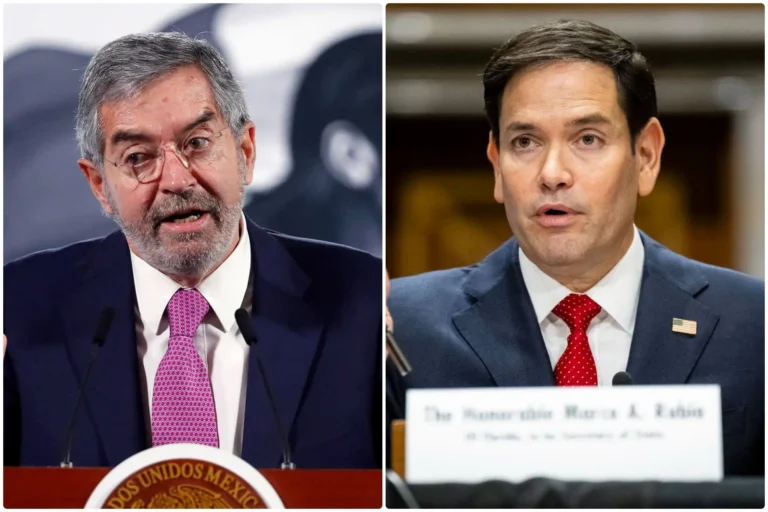 Dialogan Juan Ramón de la Fuente y Marco Rubio sobre avances en la agenda bilateral