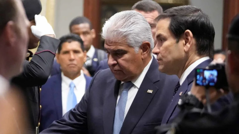 Panamá no renovará el acuerdo de entendimiento con China tras reunirse con Marco Rubio
