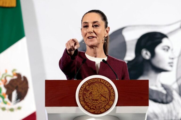 Sheinbaum alcanza 80% de aprobación por defender a México ante Trump