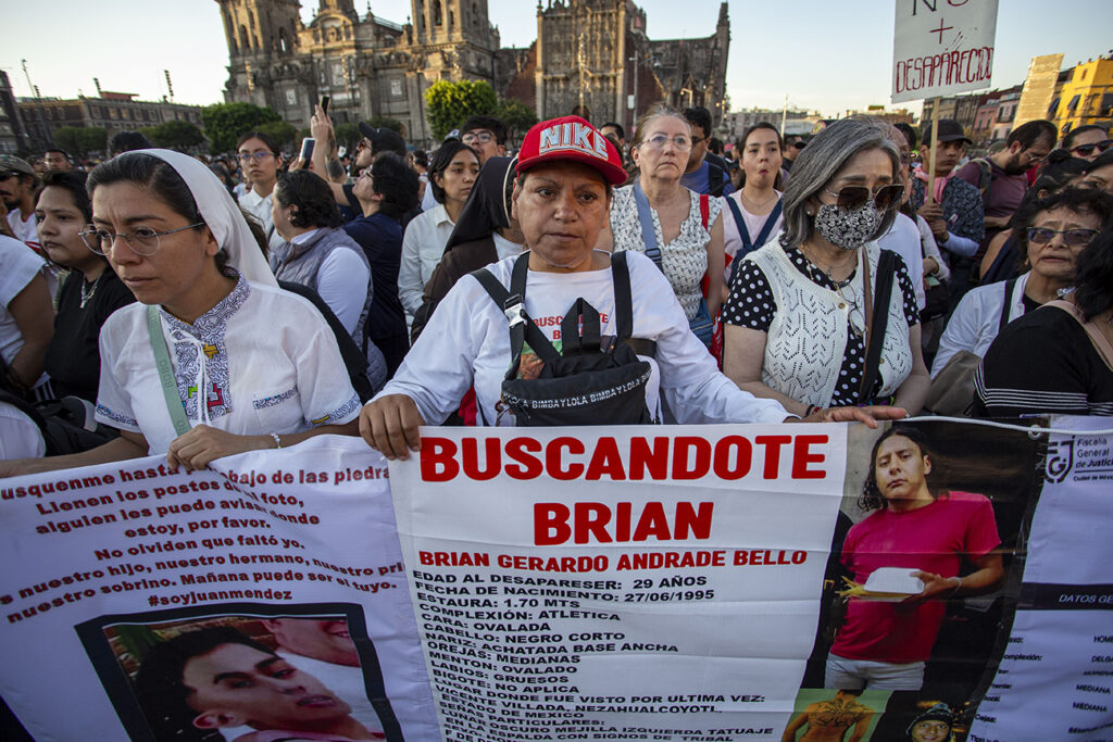 Familiares de víctimas del Rancho Izaguirre peregrinan en busca de justicia