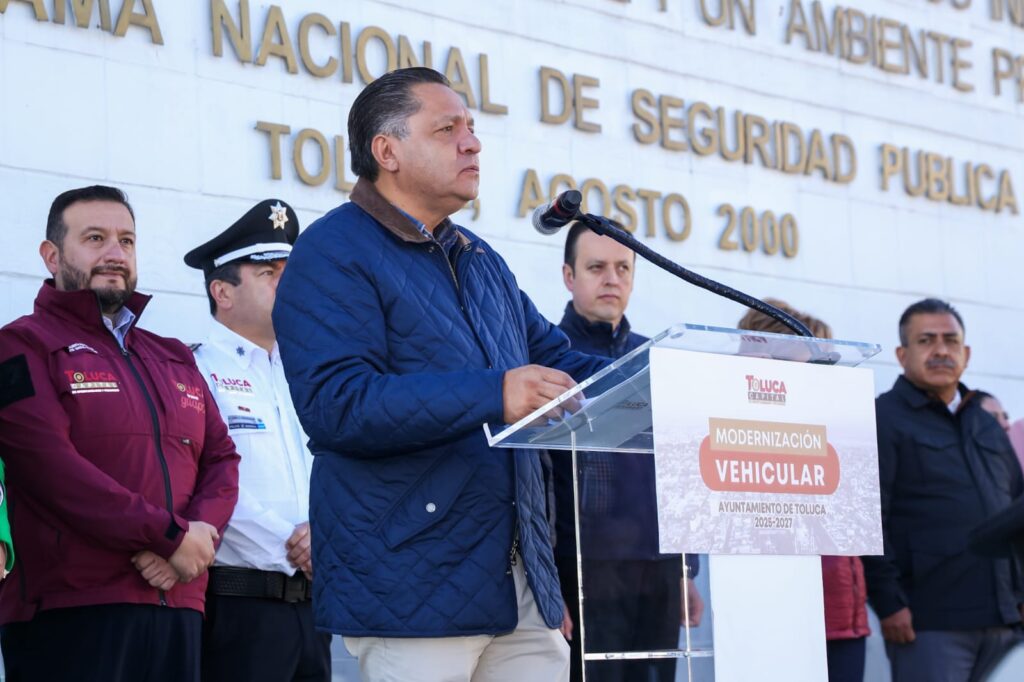 Moderniza Toluca su seguridad con nuevas patrullas