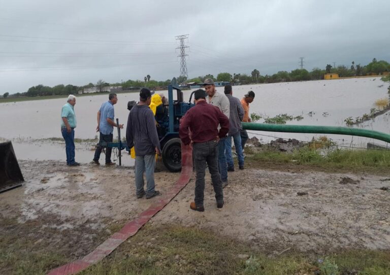 Conagua refuerza operativo por inundaciones en Tamaulipas