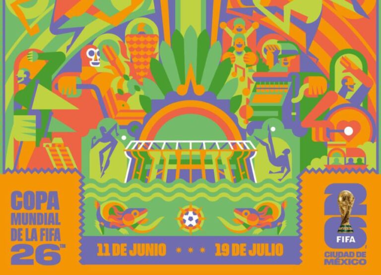 Presentan el póster oficial de CDMX como sede del Mundial 2026