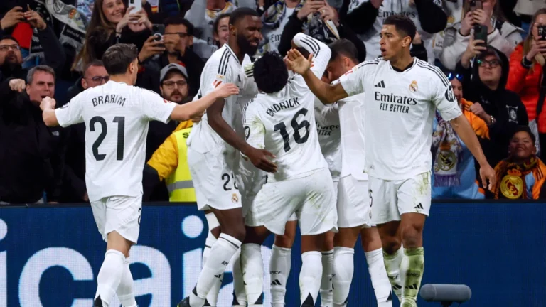 Real Madrid vence al Athletic Club con gol agónico y mantiene sus opciones en la Liga