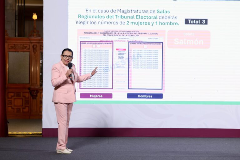 Gobierno federal llama a participar en elección judicial del 1 de junio