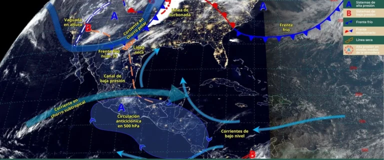 Frente frío y ola de calor impactarán México este 2 de abril