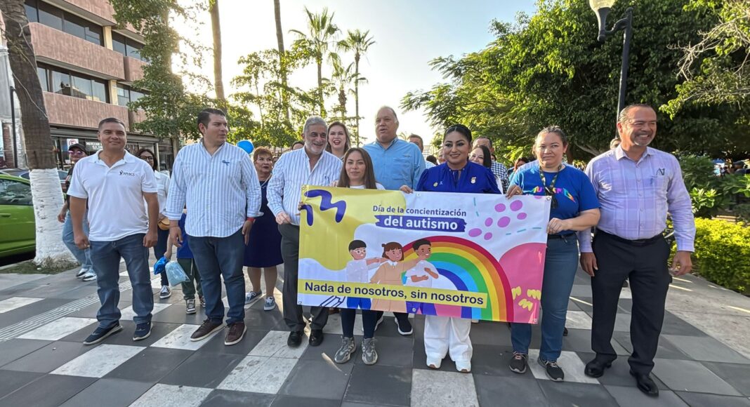 Gobierno del Estado Realiza Marcha por el Autismo en Baja California Sur