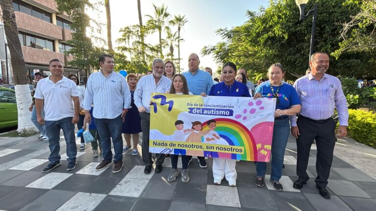 Gobierno del Estado Realiza Marcha por el Autismo en Baja California Sur