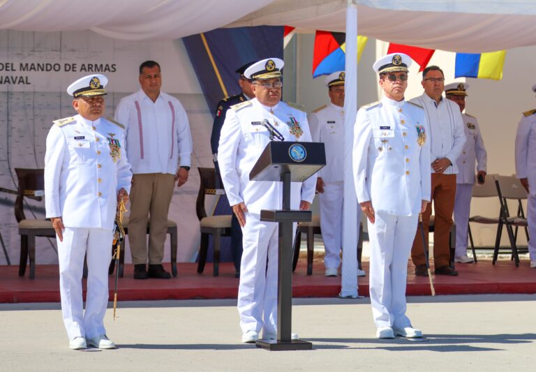 Asume José Chapa Téllez como nuevo comandante de la Cuarta Zona Naval