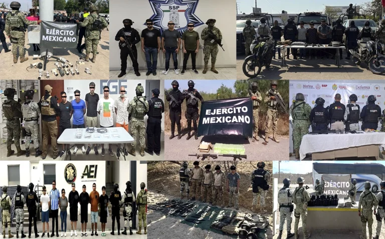 Gabinete de Seguridad informa acciones del 25 al 27 de abril de 2025