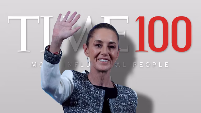 Claudia Sheinbaum en los 100 líderes más influyentes de Time