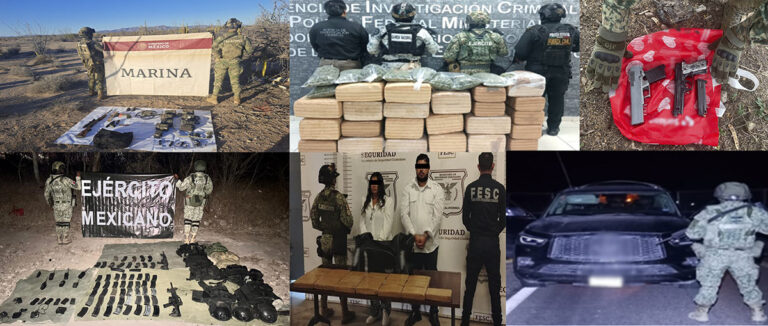 Gabinete de Seguridad informa resultados de la “Operación Frontera Norte” del 23 de abril de 2025