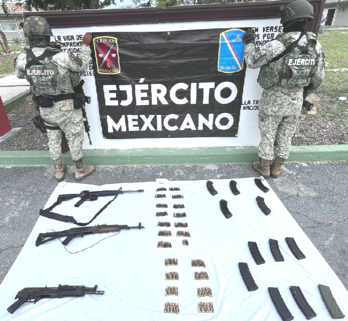 Resultados de la “Operación Frontera Norte” del 2 al 4 de mayo de 2025