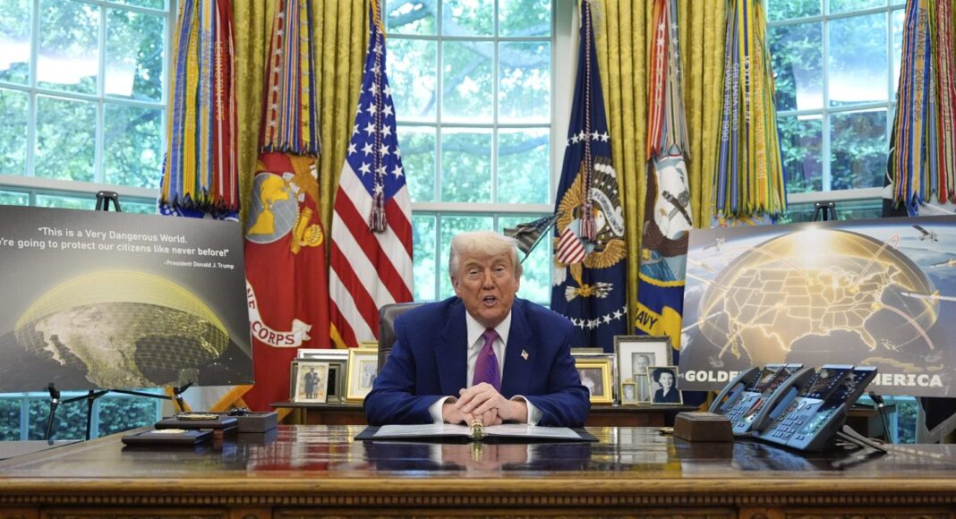 Trump anuncia escudo antimisiles de 175 mil millones de dólares