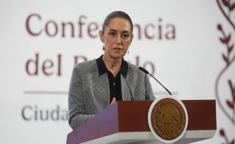 Sheinbaum lamenta muerte de guardias por mina en Michoacán