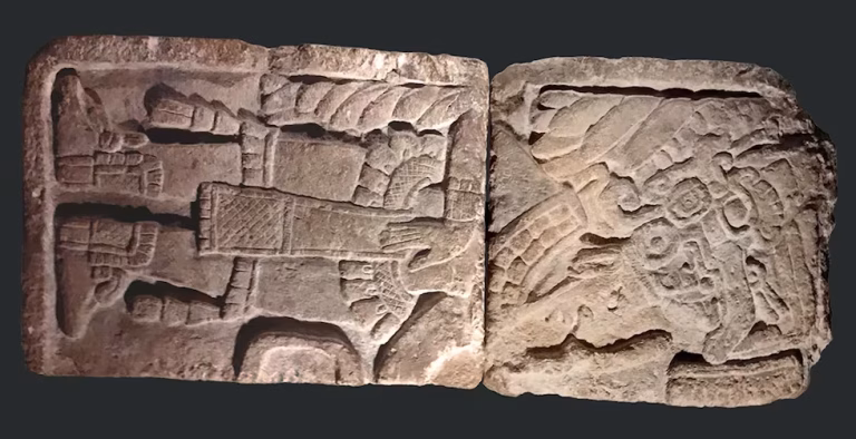 México recupera friso maya del periodo clásico tardío
