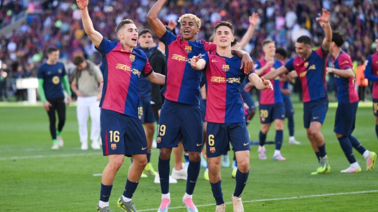 Barcelona vence al Madrid y se acerca al campeonato